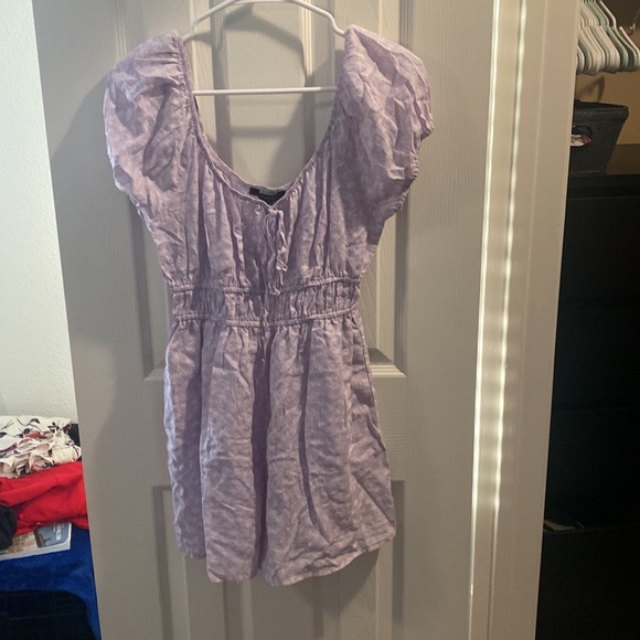 Purple Forever 21 romper - Picture 2 of 4
